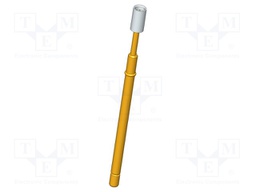 Test needle; Operational spring compression: 4mm; 5A; Ø: 2.3mm