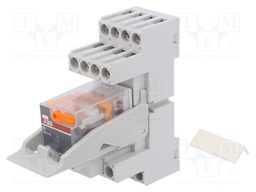 Relay: interface; 4PDT; Ucoil: 230VAC; Mounting: DIN; Series: CR-M