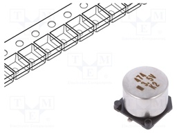 Capacitor: electrolytic; 0.47F; 3.5VDC; ESR: 25Ω; SMD; -20÷+80%