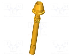 Test needle; Operational spring compression: 2mm; 3A; Ø: 1.8mm