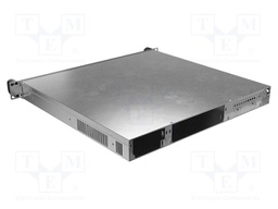 Enclosure: ATX server; Standard: 19"; 1U; black; Z: 430mm; X: 420mm