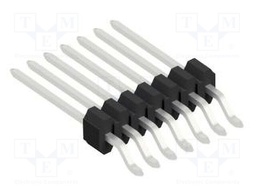 Connector: pin strips; pin header; male; PIN: 7; 1.27mm; SMT; 1x7