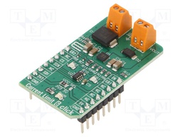 Click board; ammeter; GPIO,SPI; MAX17608; prototype board