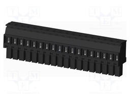 Connector: pluggable terminal block; plug; female; angled 90°
