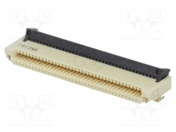FFC / FPC Board Connector, 1 mm, 18 Contacts, Receptacle, XF3M Series, Surface Mount, Top, Bottom