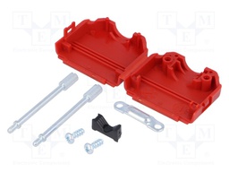 Enclosure: for D-Sub connectors; D-Sub 15pin,D-Sub HD 26pin