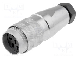 Connector: M16; male; for cable; IP65,IP67; plug; 300V; PIN: 7; 4÷6mm