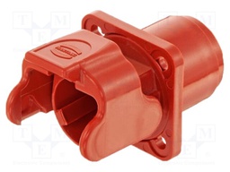 Socket; DC supply; Han S; male; PIN: 1; swivel; for panel mounting