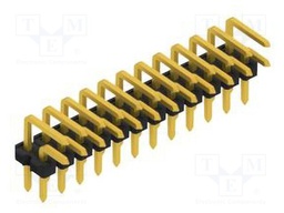 Connector: pin strips; pin header; male; PIN: 24; 2.54mm; THT; 2x12
