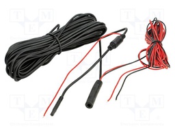 Cable for ACV cameras; 15m; 4pin male,4pin female,wires