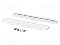 Set of wall holders; white; 2pcs.