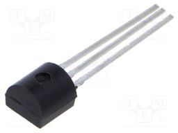 Transistor: NPN; bipolar; 40V; 0.2A; 625mW; TO92