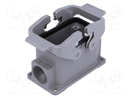 Enclosure: for rectangular connectors; Han; size 10B; M25; IP65