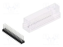 Connector: pin strips; pin header; male; PIN: 30; 2.54mm; SMT; 2x15