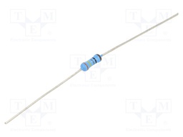 Resistor: thin film; THT; 348Ω; 600mW; ±5%; Ø2.5x6.5mm; 50ppm/°C