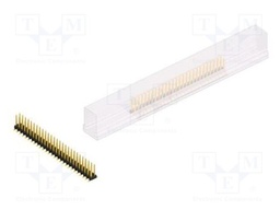 Connector: pin strips; pin header; male; PIN: 54; 2mm; SMT; 2x27
