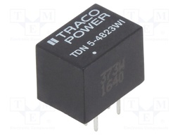 Converter: DC/DC; 5W; Uin: 18÷75V; Uout: 15VDC; Uout2: -15VDC; DIP