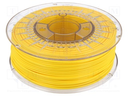 Filament: PLA; 2.85mm; yellow (bright); 200÷235°C; 1kg; ±0,05mm
