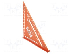 Try square; 305x305mm; orange; inch