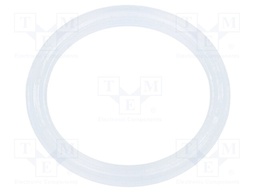 Gasket; polyetylene; D: 1.8mm; Øint: 21.8mm; Øout: 27mm; PG16