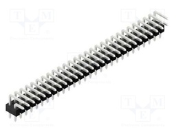 Connector: pin strips; pin header; male; PIN: 56; 2.54mm; THT; 2x28
