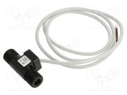 Sensor: flow; 5÷24VDC; 0,5÷5l/min; OUT: NPN; -20÷100°C; 0.9m; FT-110