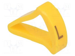 Markers for cables and wires; Label symbol: L; 10÷16mm; H: 21mm