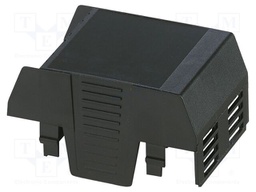 Upper housing; black; EH 52,5 F; X: 52.6mm; Y: 74.65mm; Z: 36.95mm