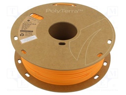 Filament: PLA; 1.75mm; sunrise orange; 190÷230°C; 1kg; PolyTerra™