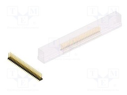 Connector: pin strips; pin header; male; PIN: 50; 2mm; SMT; 2x25