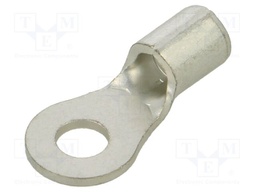 Tip: ring; M4; 2.5÷6mm2; crimped; for cable; non-insulated; tinned