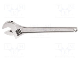 Wrench: adjustable; Jaw capacity: 52mm; Overall len: 436.6mm