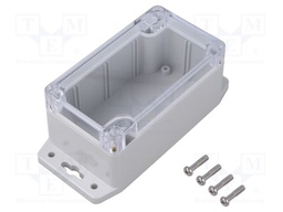 Enclosure: multipurpose; X: 65mm; Y: 115mm; Z: 55mm; polycarbonate