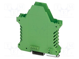 Enclosure base; with FE contact,with terminals; green; UL94V-0