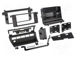 Radio frame; BMW; 2 DIN; black