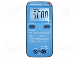 Digital multimeter; LCD; 3,75 digit (3999); True RMS AC