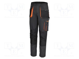 Dungarees; Size: M; grey; 180g/m2
