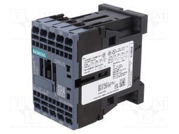 Contactor: 3-pole; NO x3; Auxiliary contacts: NO; 24VAC; 17A; 3RT20