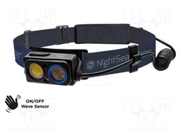 Torch: LED headtorch; waterproof; 8h; 1000lm; IP54