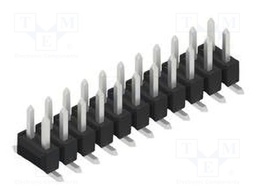 Connector: pin strips; pin header; male; PIN: 22; 2.54mm; SMT; 2x11