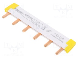Busbar; Poles: 1; Urated: 415V; 100A; No.of mod: 6; Uinsul: 500V