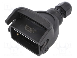 Enclosure: for rectangular connectors; Han Eco A; size 10A; M20