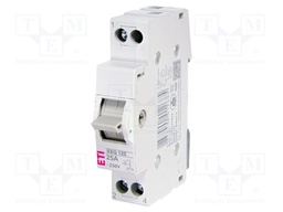 Mains-generator switch; Poles: 1; 230/400VAC; 25A; IP20