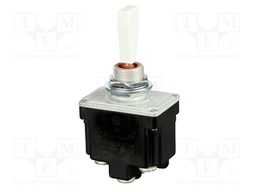 Switch: toggle; Pos: 3; DP3T; Leads: screw; -65÷71°C; Toggle: round