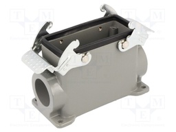 Enclosure: for HDC connectors; size 16B; with double latch; high