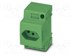 Connector: AC supply; socket; female; 20A; PIN: 3; screw terminal