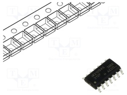 IC: driver; MOSFET half-bridge; high-/low-side,gate driver; SO14