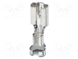 Non-insulated; Body: silver; Tip: flat
