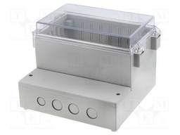 Enclosure: wall mounting; for control system elements; X: 165mm