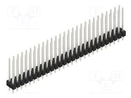 Connector: pin strips; pin header; male; PIN: 54; 2.54mm; THT; 2x27